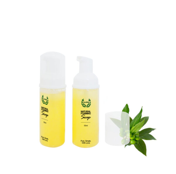Personal Laurel Foaming Soap – 50ml – 3 Bottles